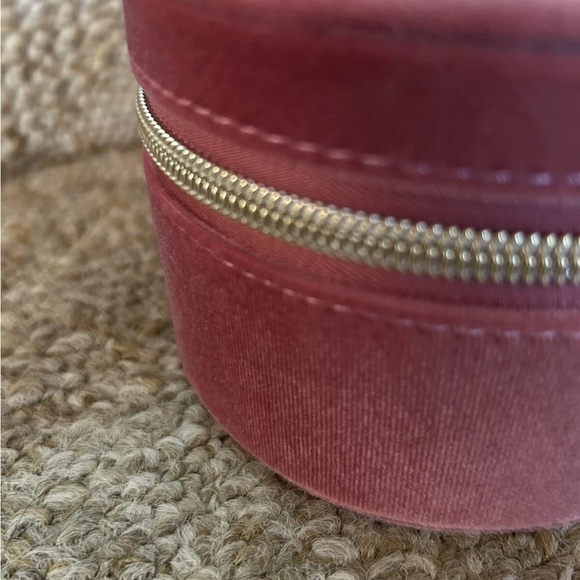 Spartina 449 Elegant Pink Velvet Jewelry Box EUC!! - Picture 4 of 15